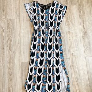 Apt 9 Short Sleeve Maxi Dress